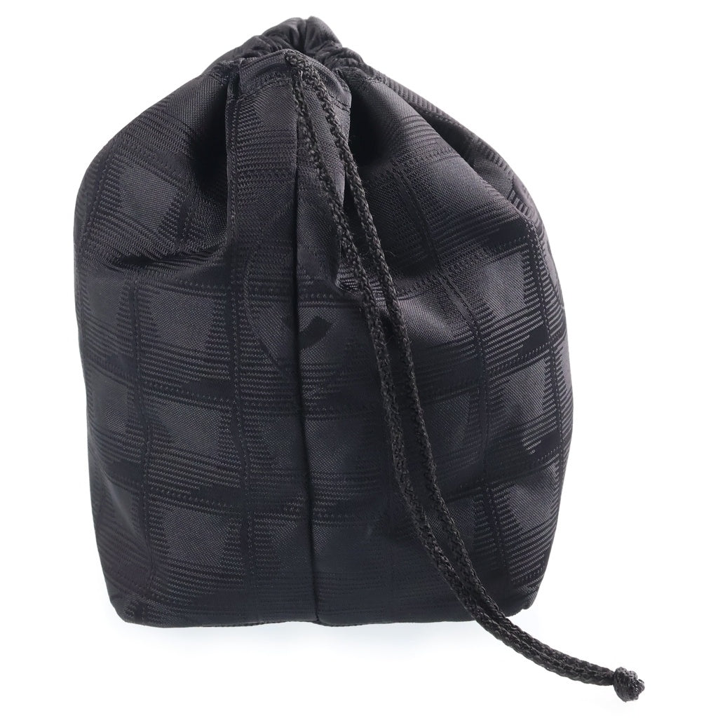 CHANEL(シャネル) ニュートラベル 巾着 ポーチ ナイロン ブラック 6773747 レディース