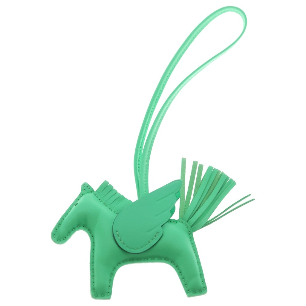 HERMES(エルメス) ロデオPM ペガサス アニョーミロ バッグチャーム K刻印 ヴェールコミック グリーン レディース