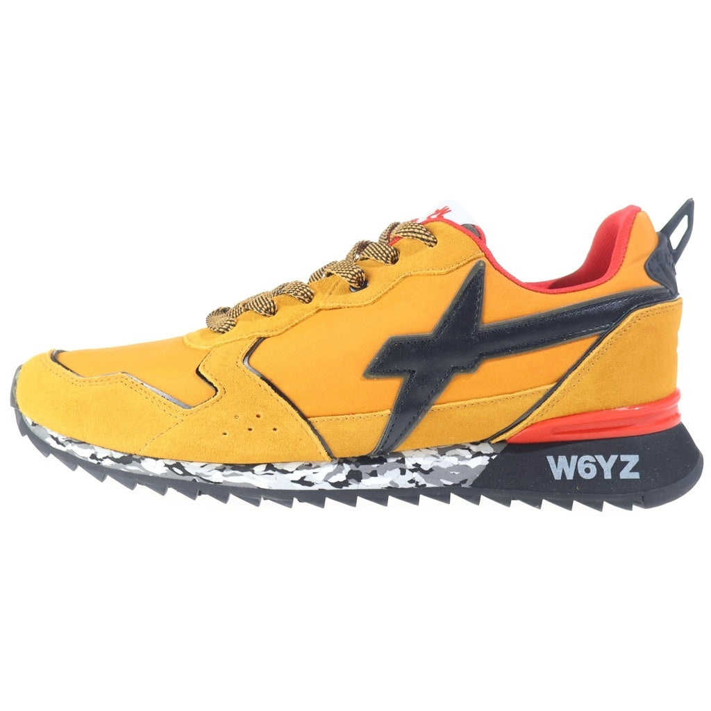 W6YZ JUST SAY WIZZ(ウィズジャストセイウィズ) Atlantic STARS アトランティック スターズ ローカット スニーカー オレンジ