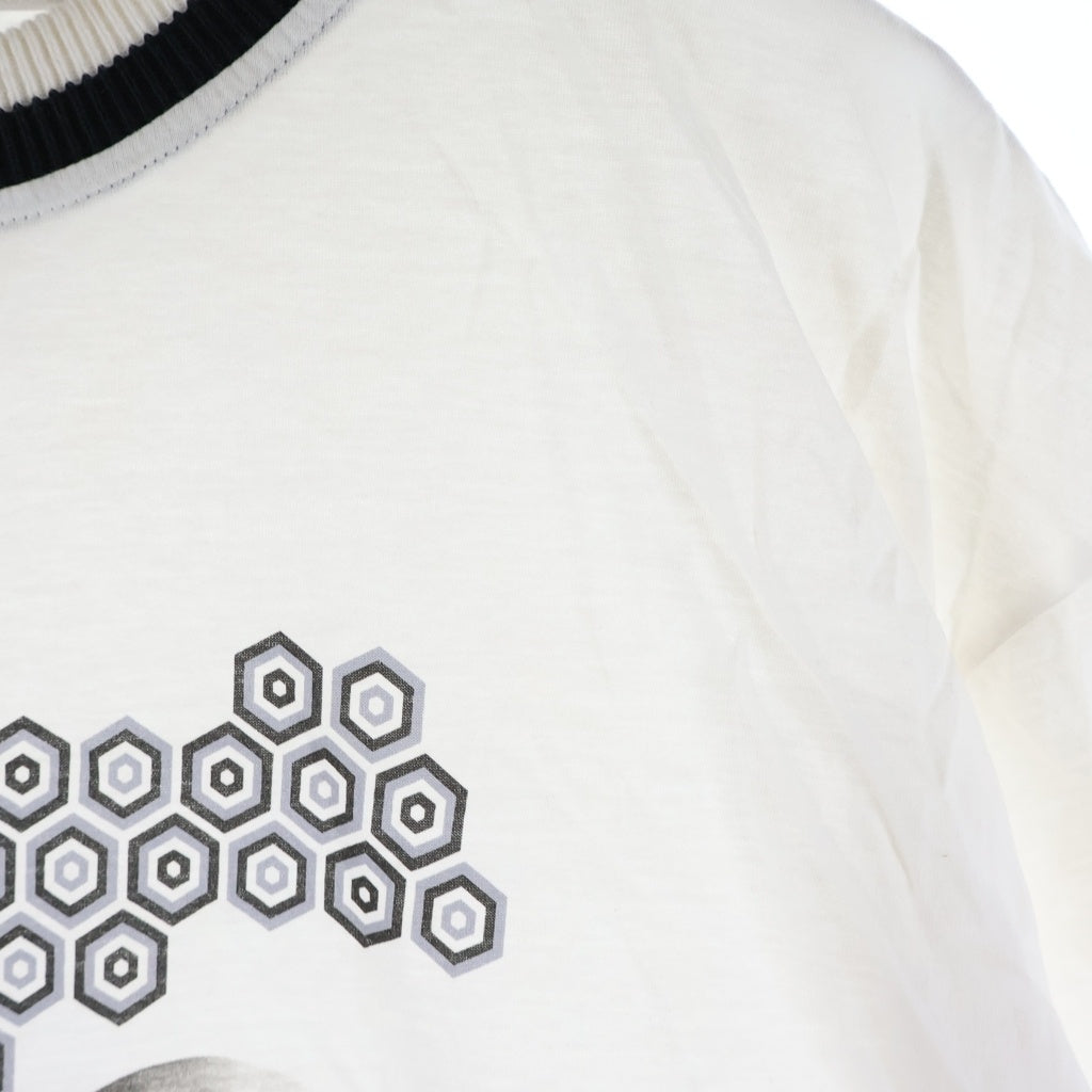 PRADA(プラダ) 2×4 ツーバイフォー Tシャツ 半袖 カットソー グラフィット コットン マルチカラー レディース