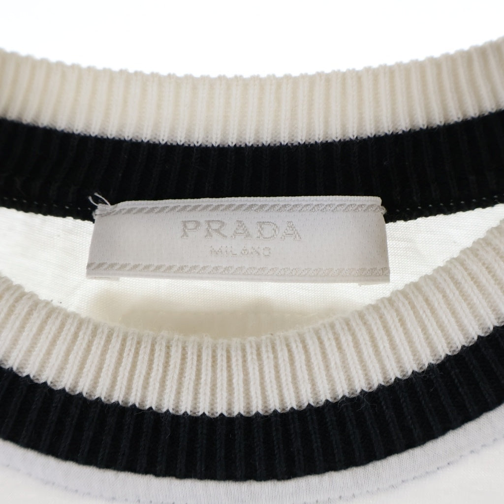 PRADA(プラダ) 2×4 ツーバイフォー Tシャツ 半袖 カットソー グラフィット コットン マルチカラー レディース