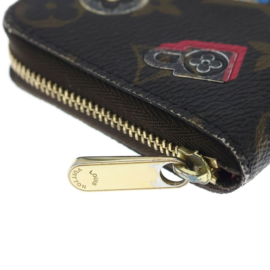 LOUIS VUITTON(ルイヴィトン) モノグラム ラブッロック ジッピーコインパース PVCレザー ブラウン M64118 レディース