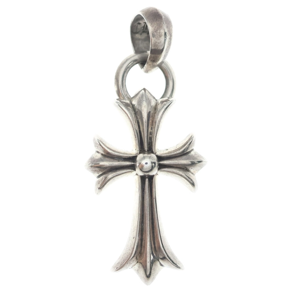 CHROME HEARTS(クロムハーツ) CH CRS SML W/BALE Wベイル スモールCHクロス ペンダントトップ シルバー BCA218