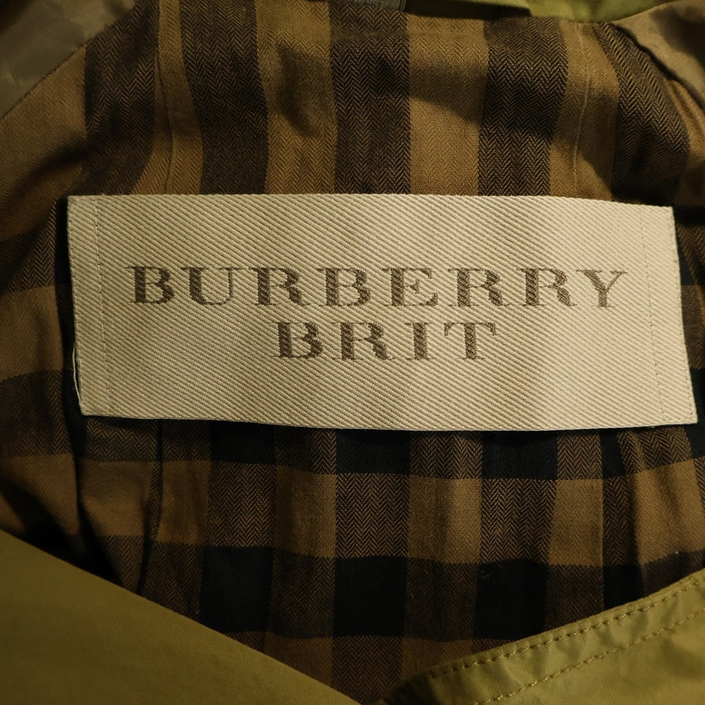 BURBERRY(バーバリー) トレンチコート ライトアウター カーキ レディース
