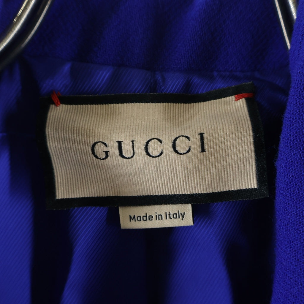 GUCCI(グッチ) ウールロングコート ブルー 669523 ZHW10 レディース