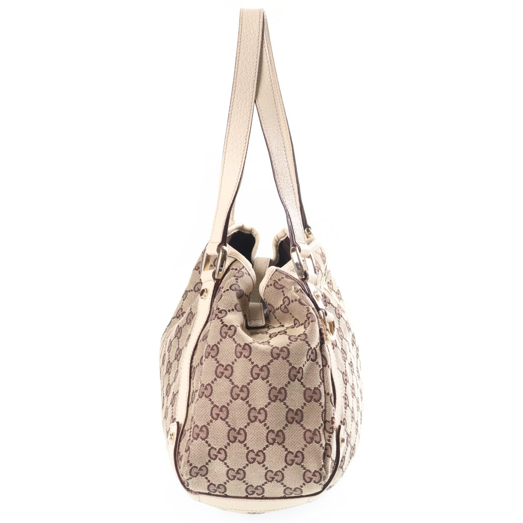 GUCCI(グッチ) GGキャンバス アビーライン ベージュ トートバッグ ショルダーバッグ 130736 レディース