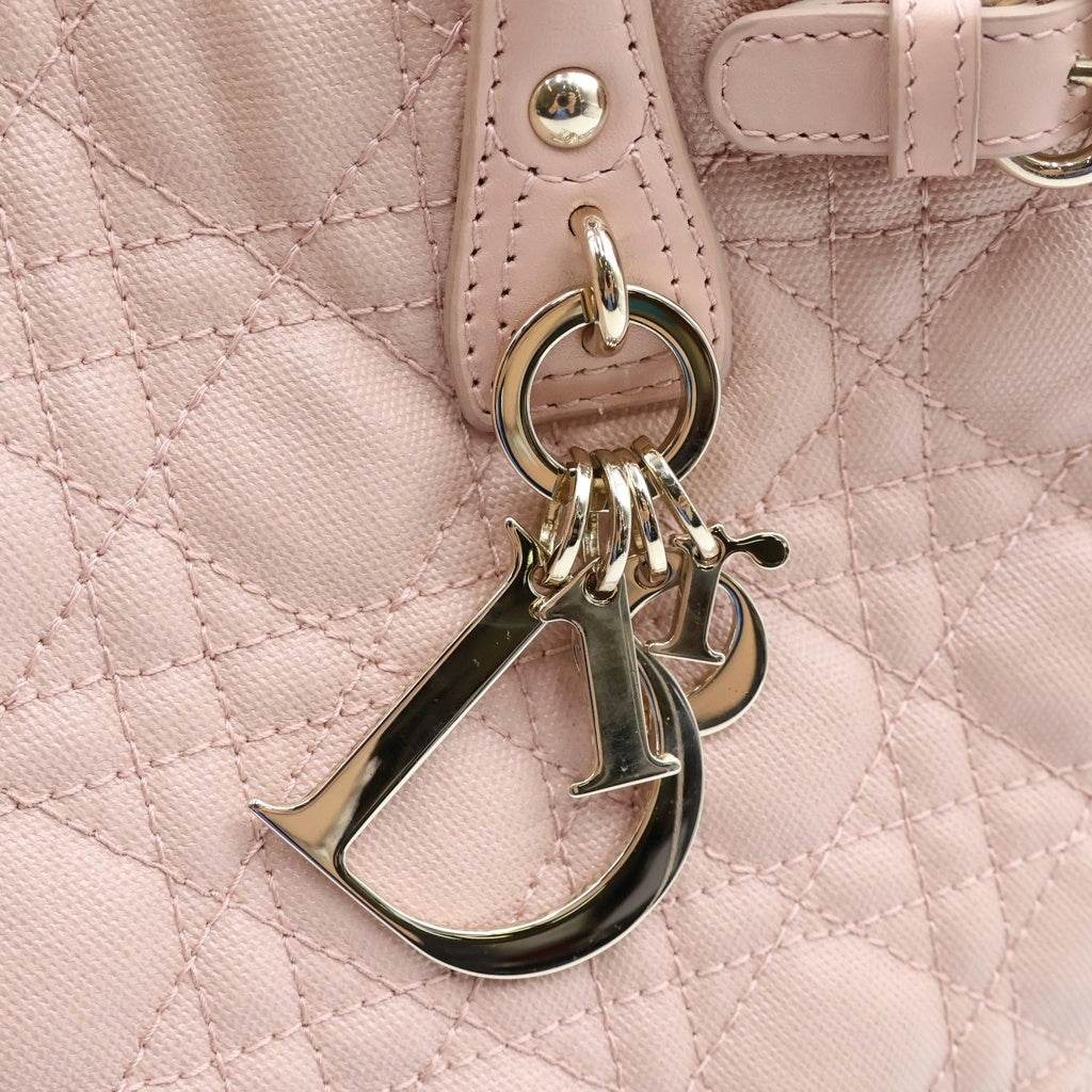 Christian Dior(クリスチャンディオール) パナレア カナージュ トートバッグ ピンク レディース