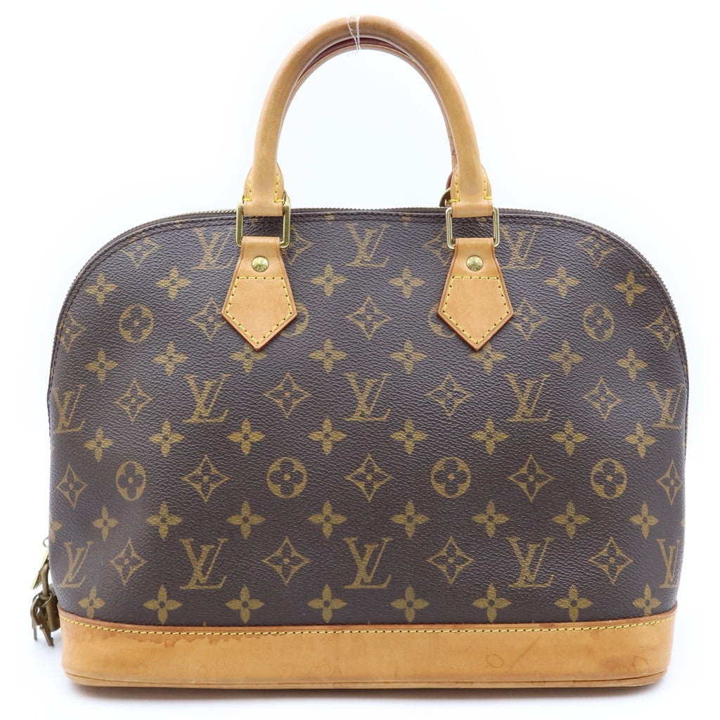 LOUIS VUITTON(ルイヴィトン) モノグラム アルマ PVC レザー ハンドバッグ ブラウン M51130 レディース