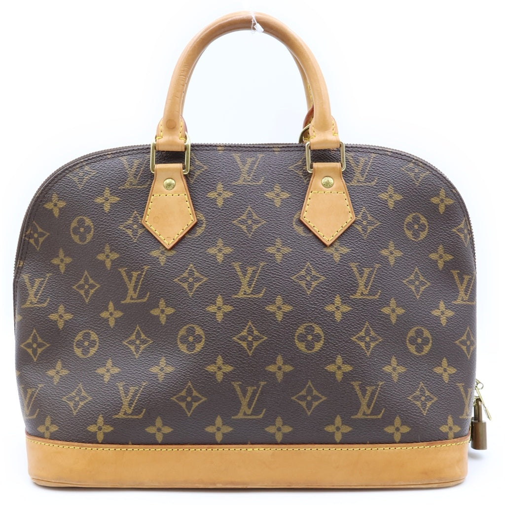 LOUIS VUITTON(ルイヴィトン) モノグラム アルマ PVC レザー ハンドバッグ ブラウン M51130 レディース