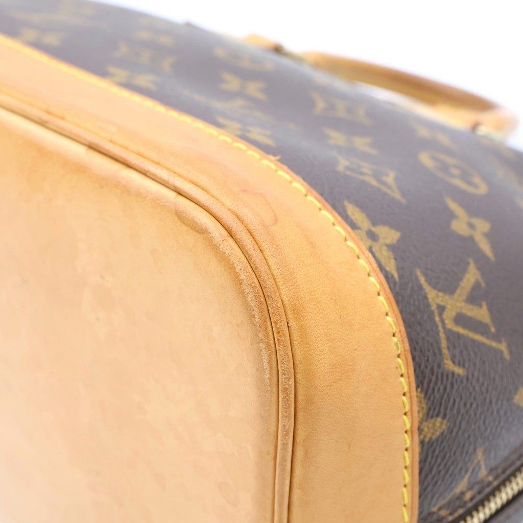 LOUIS VUITTON(ルイヴィトン) モノグラム アルマ PVC レザー ハンドバッグ ブラウン M51130 レディース