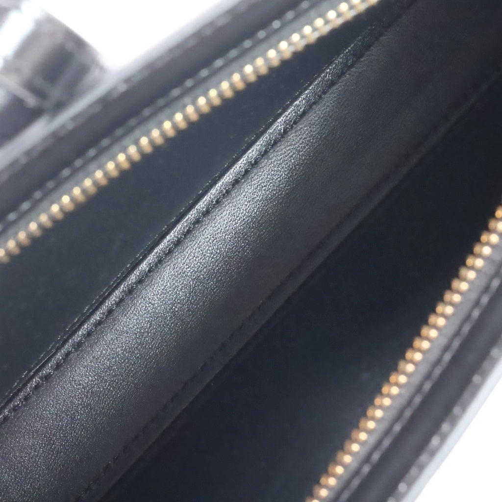 CELINE(セリーヌ) TINA ティナ トリオンフ レザー ワンショルダーバッグ ゴールド金具 ブラック レディース