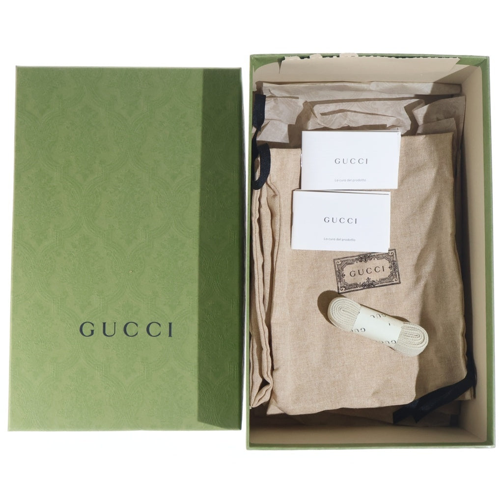 GUCCI(グッチ) GGクリスタル ローカットスニーカー ベージュ×ピンク スエード 677423 9SFR0 2587 レディース