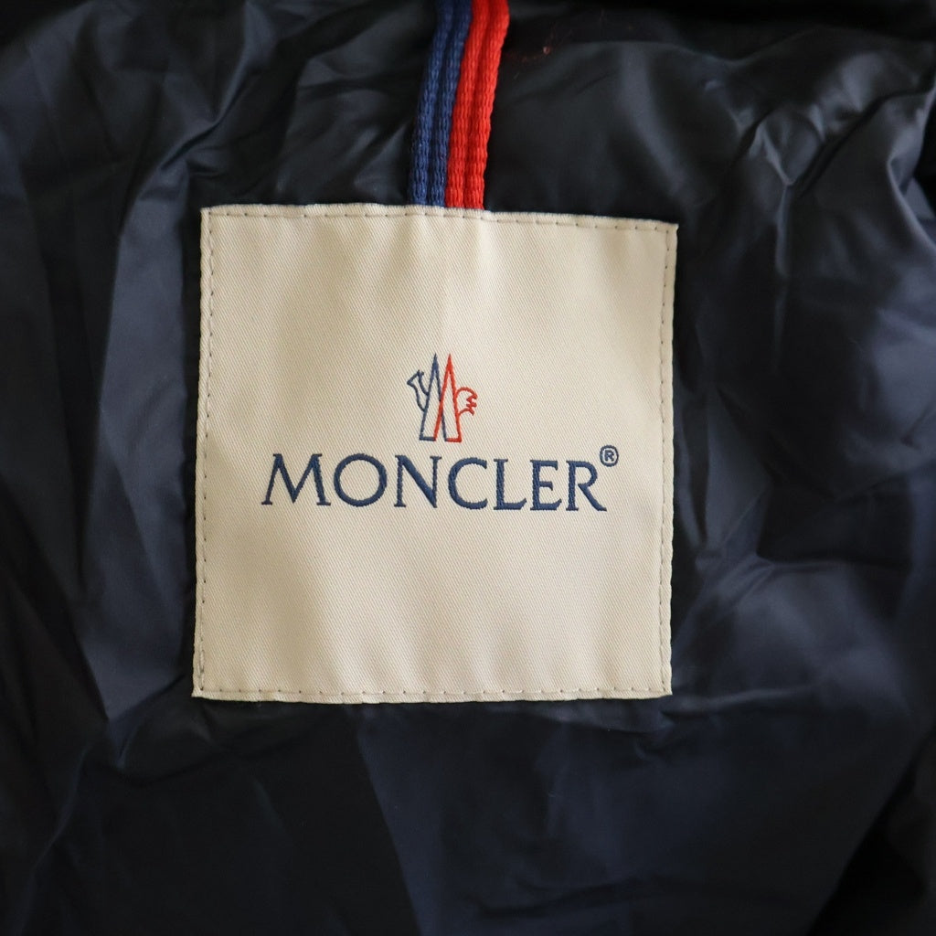 MONCLER(モンクレール) HERMINE ダウンジャケット パーカー フーディ ダウンコート ネイビー ナイロン D20934930005 レディース