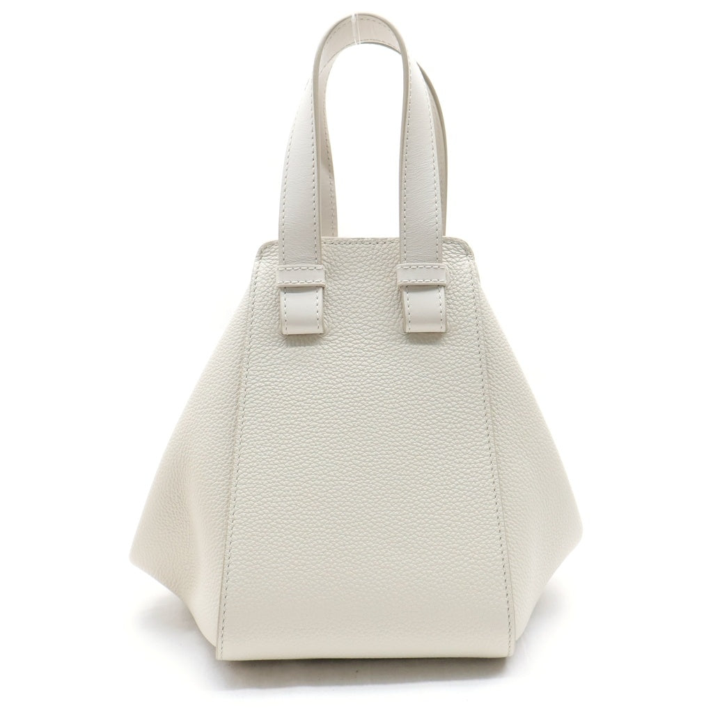 LOEWE(ロエベ) ハンモック ミニ 2wayショルダーバッグ ハンドバッグ ベージュ レザー