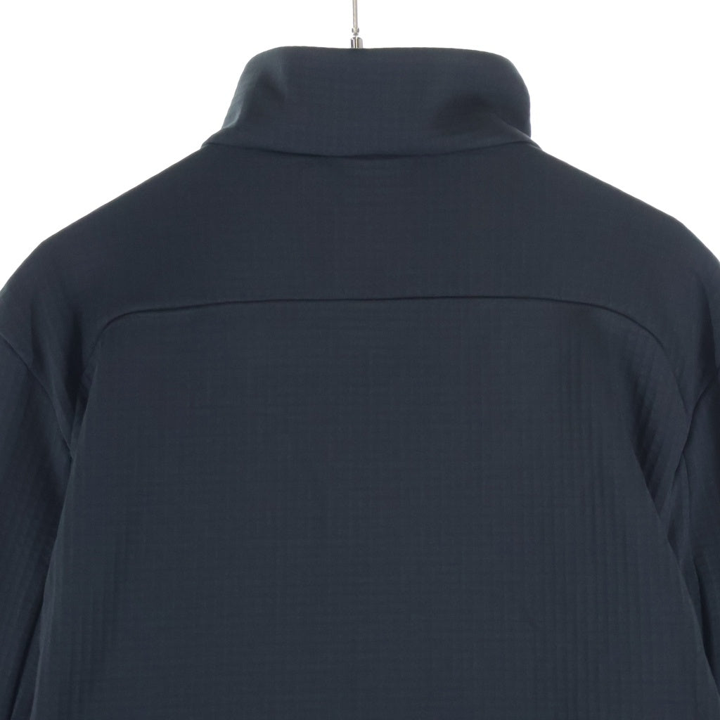 PRADA(プラダ) 25AW TECHNICAL FABRIC SWEATSHIRT テクニカル ファブリック スウェットシャツ ジップアップ トラックジャケット ブラック UJL85C