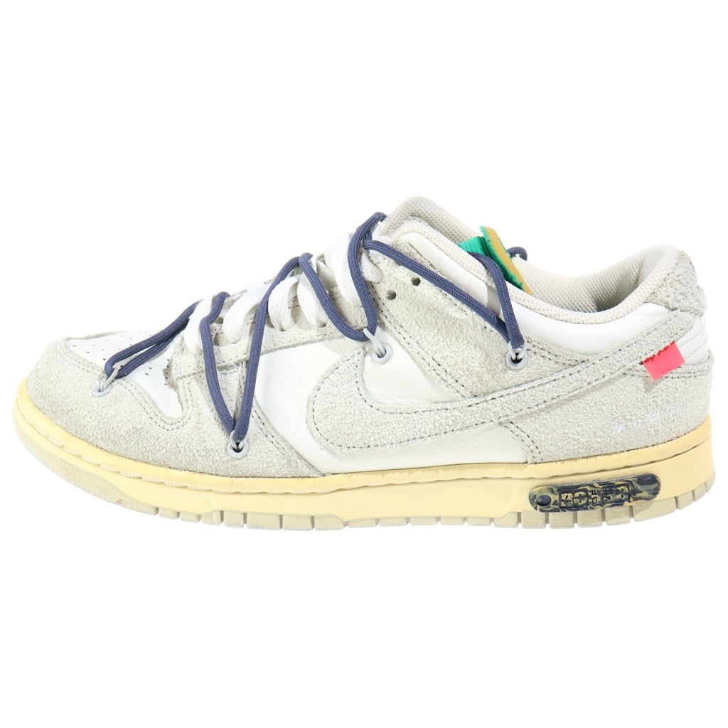 OFF-WHITE(オフホワイト) ×OFF WHITE DUNK LOW ダンクロー ローカットスニーカー シューズ US10/28cm グレー DJ0950-115