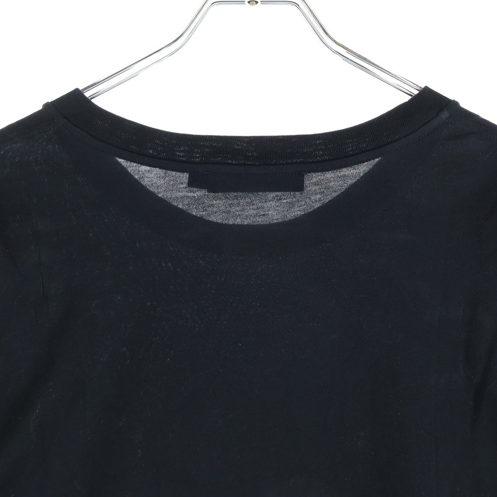 DOLCE & GABBANA(ドルチェアンドガッバーナ) DGロゴ 半袖カットソー Tシャツ ブラック コットン G8PN9T G7M1C A