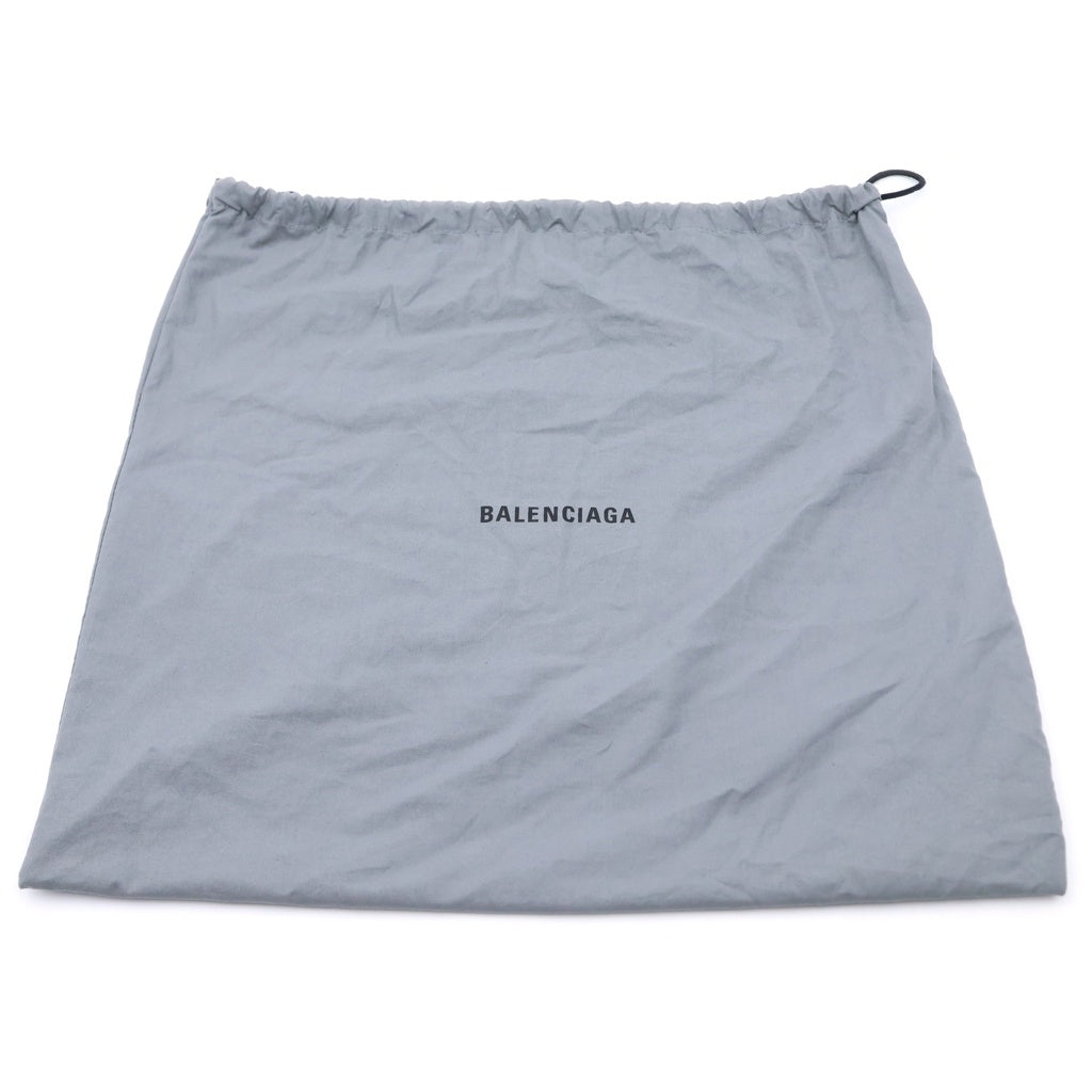 BALENCIAGA(バレンシアガ) モナコ チェーンショルダーバッグ キルティング ブラック ナイロン シルバー金具 レディース
