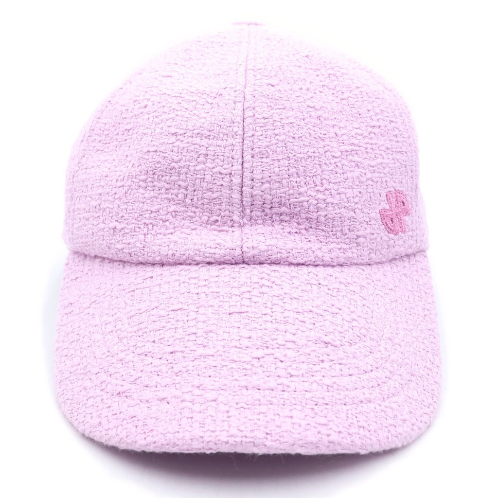 PATOU(パトゥー) 26SS リボンディテール コットン キャップ 帽子 ピンク AC111-0241 レディース