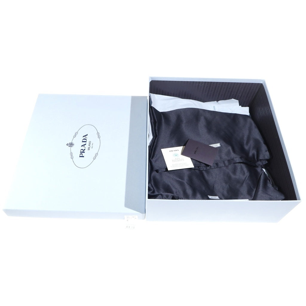 PRADA(プラダ) ストライド メッシュファブリックxブラッシュドレザー ブーティー ブーツ ナイロン×エナメル ブラック 1T337O_2DZ8_F0002_F_050 レディース