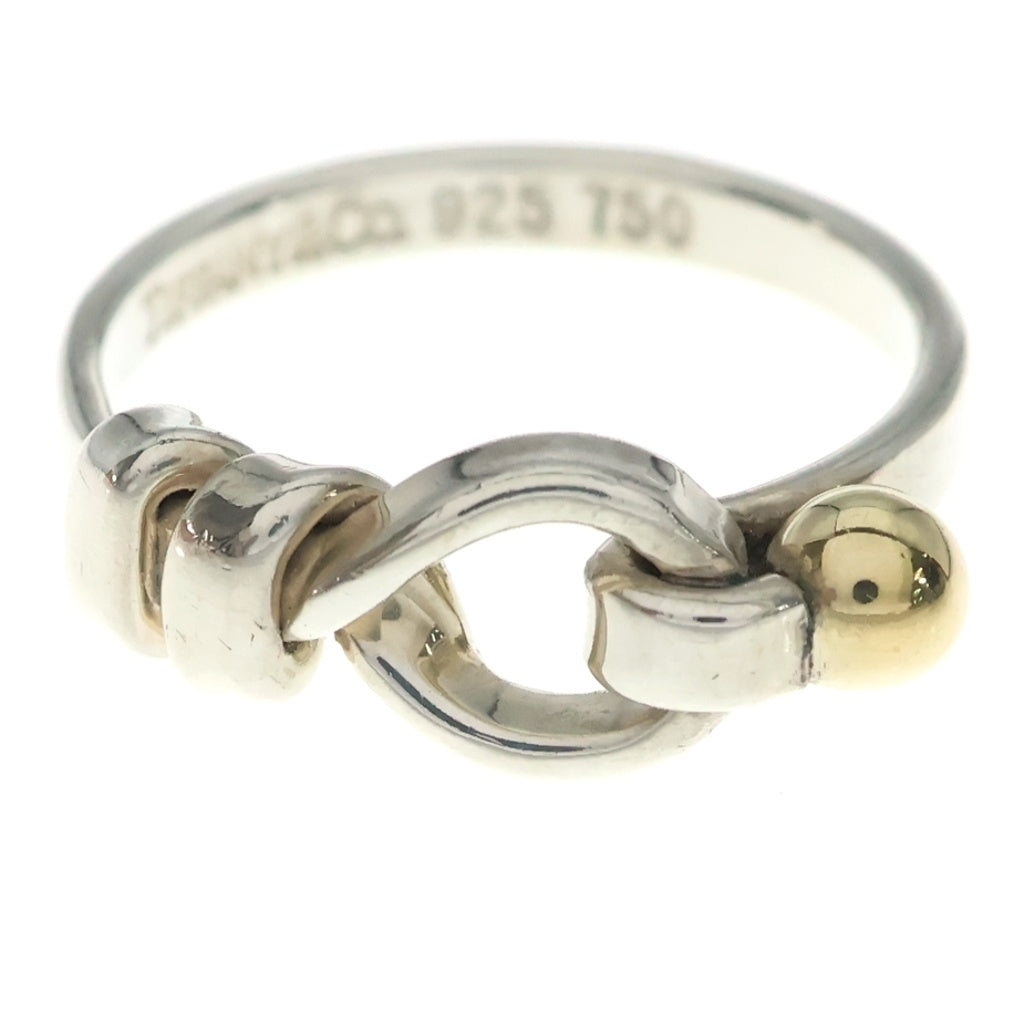 TIFFANY & Co.(ティファニー) ラブノット リング ゴールド/シルバー 750/925 レディース