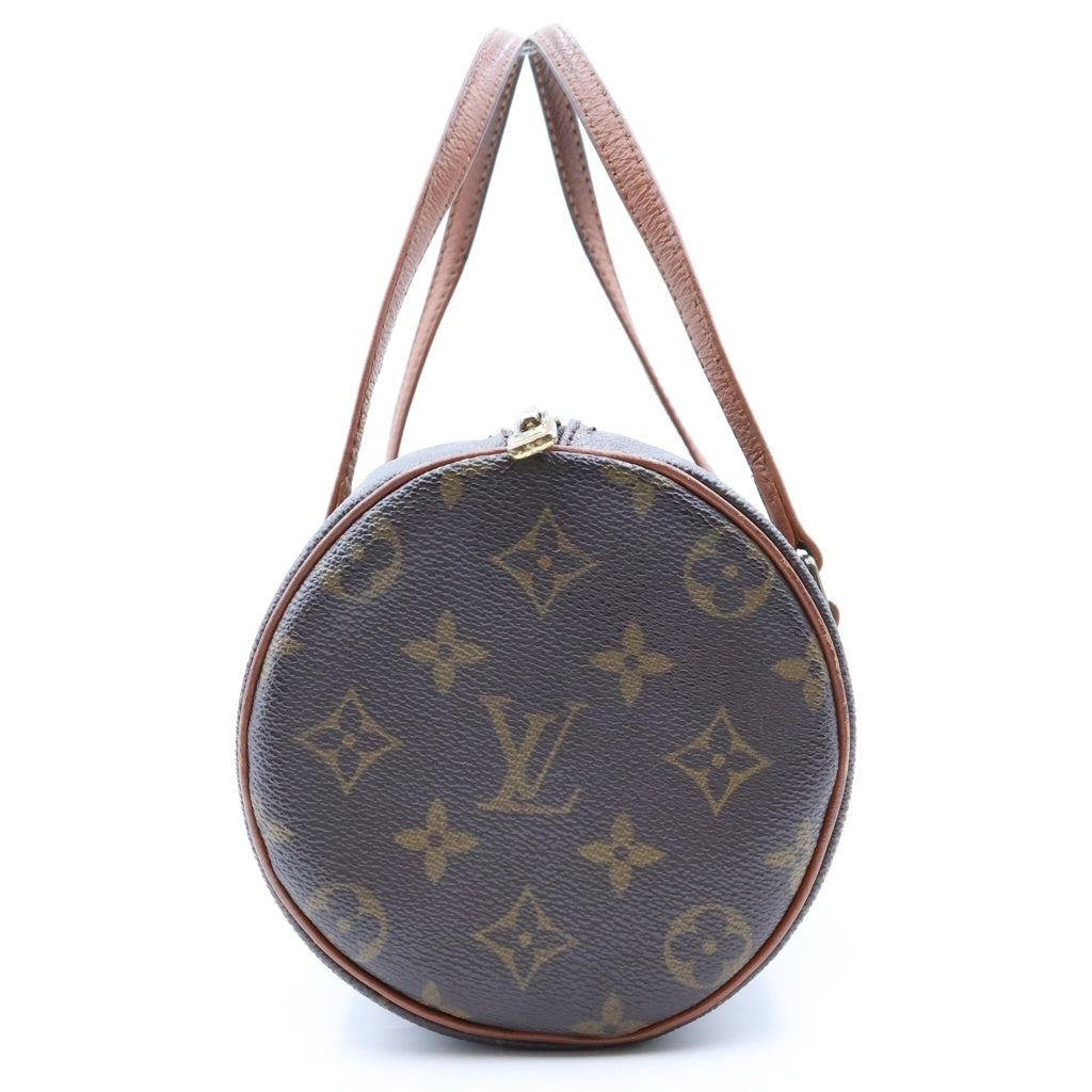 LOUIS VUITTON(ルイヴィトン) モノグラム パピヨン26 ハンドバッグ PVC/レザー ゴールド金具 ブラウン M51366