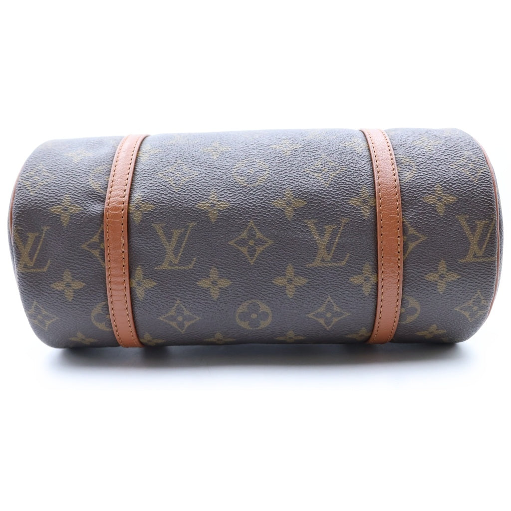 LOUIS VUITTON(ルイヴィトン) モノグラム パピヨン26 ハンドバッグ PVC/レザー ゴールド金具 ブラウン M51366
