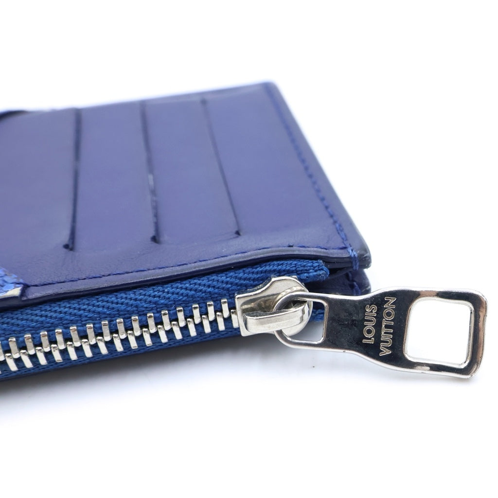 LOUIS VUITTON(ルイヴィトン) モノグラムバンダナ カードケース ホルダー ブルー M81432 ICタイプ レディース