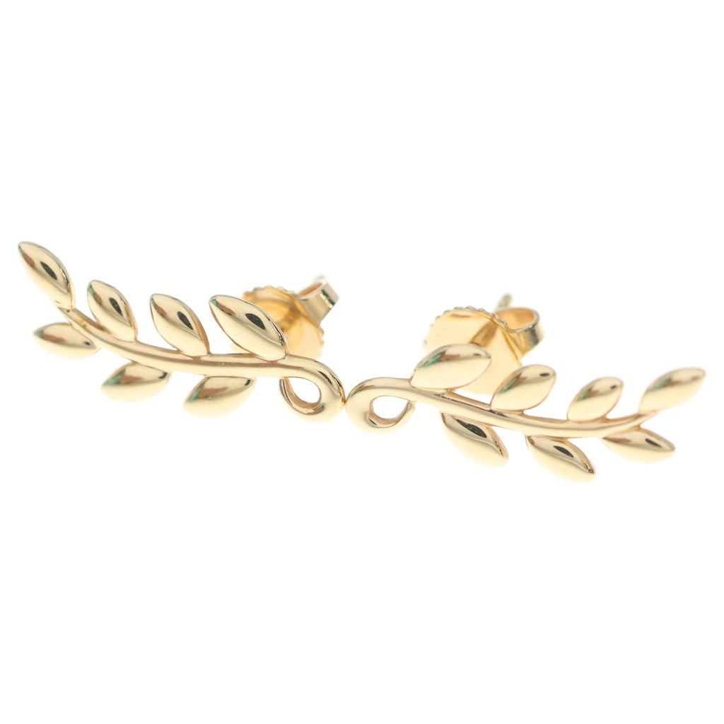 TIFFANY & Co.(ティファニー) パロマ・ピカソ オリーブ リーフ クライマー ピアス ピンクゴールド Au750PG レディース