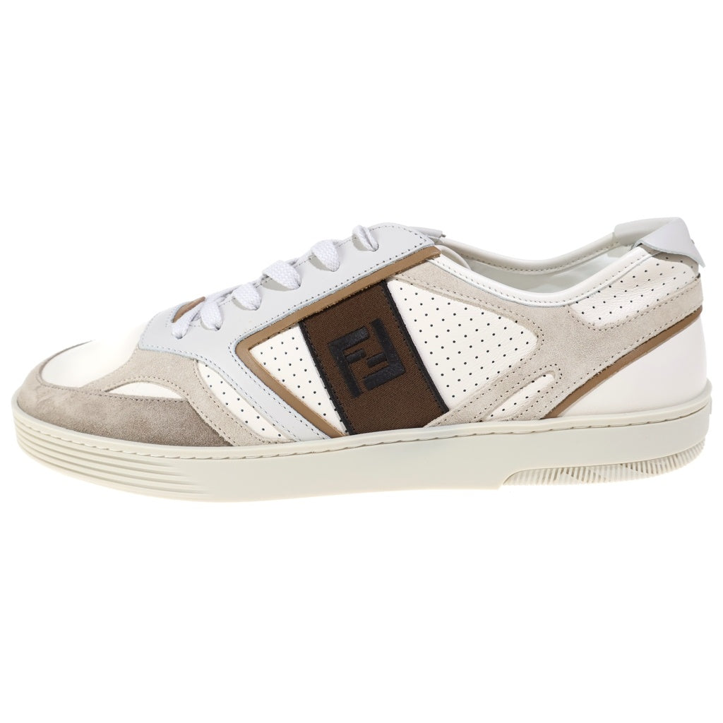 FENDI(フェンディ) FENDI STEP フェンディ ステップ ローカットスニーカー タバコ 7E1631