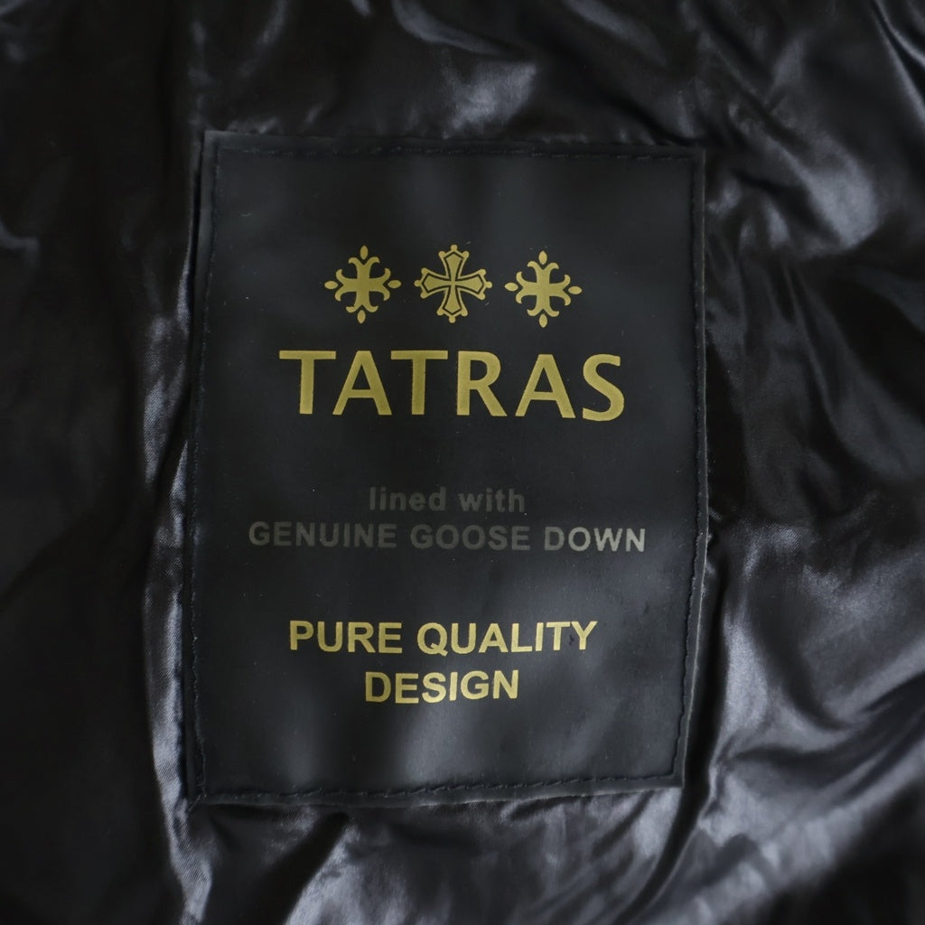 TATRAS(タトラス) キルティングロングジャケット ロングコート ブラック ALT16A4399 レディース