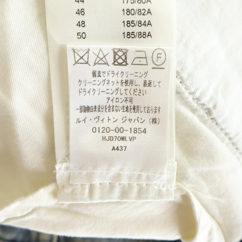 LOUIS VUITTON(ルイヴィトン) 24SS ウォッシュ加工 ストレート デニムパンツ インディゴ RM231Q LVP HJD70W