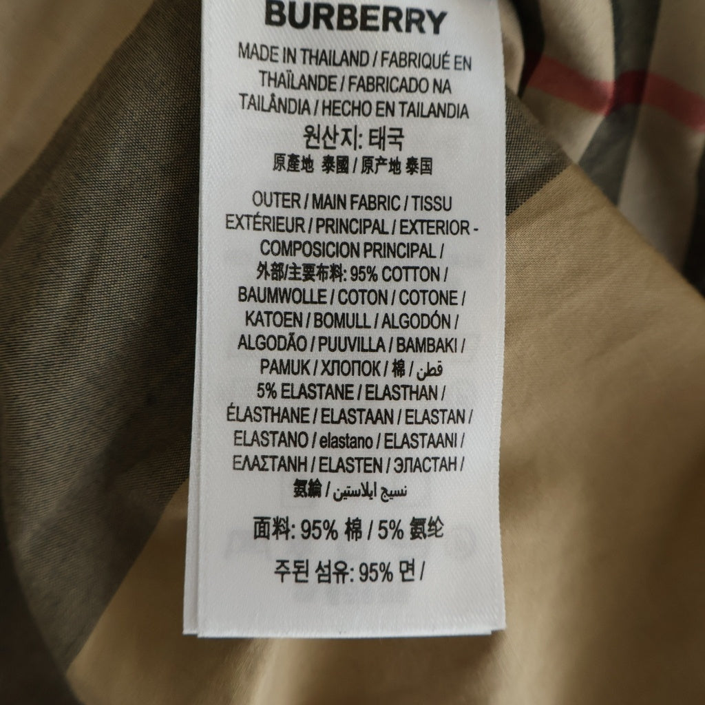 BURBERRY(バーバリー) ノバチェック シャツ ブラウン コットン
