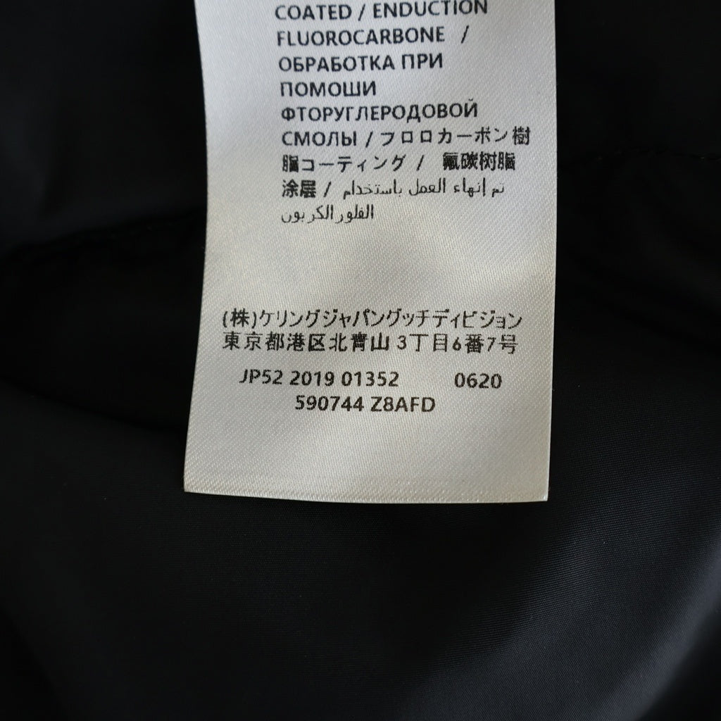 GUCCI(グッチ) GG ロングダウンジャケット ブルー/ベージュ 590744