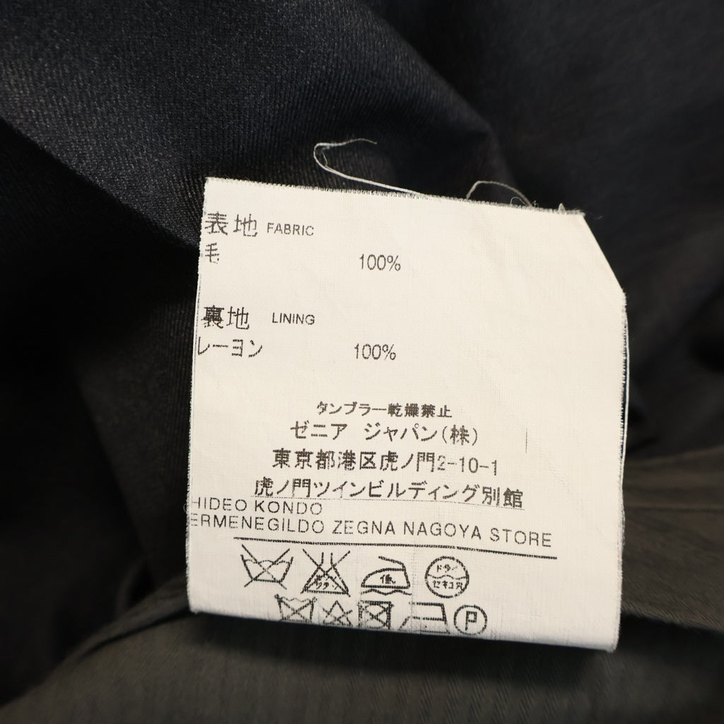 Ermenegildo Zegna(エルメネジルドゼニア) スラックス パンツ グレー ウール 610025 FIT MILA