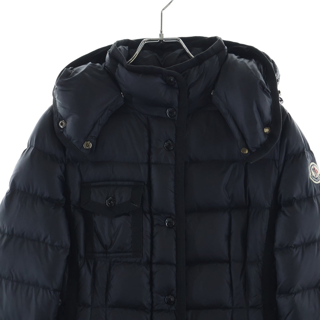 MONCLER(モンクレール) HERMINE エルミンヌ ダウンコート ナイロン ブラック 320934933905 レディース