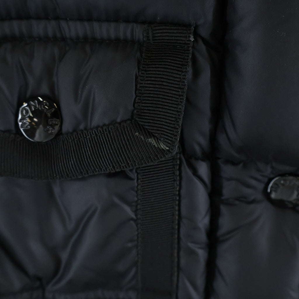 MONCLER(モンクレール) HERMINE エルミンヌ ダウンコート ナイロン ブラック 320934933905 レディース