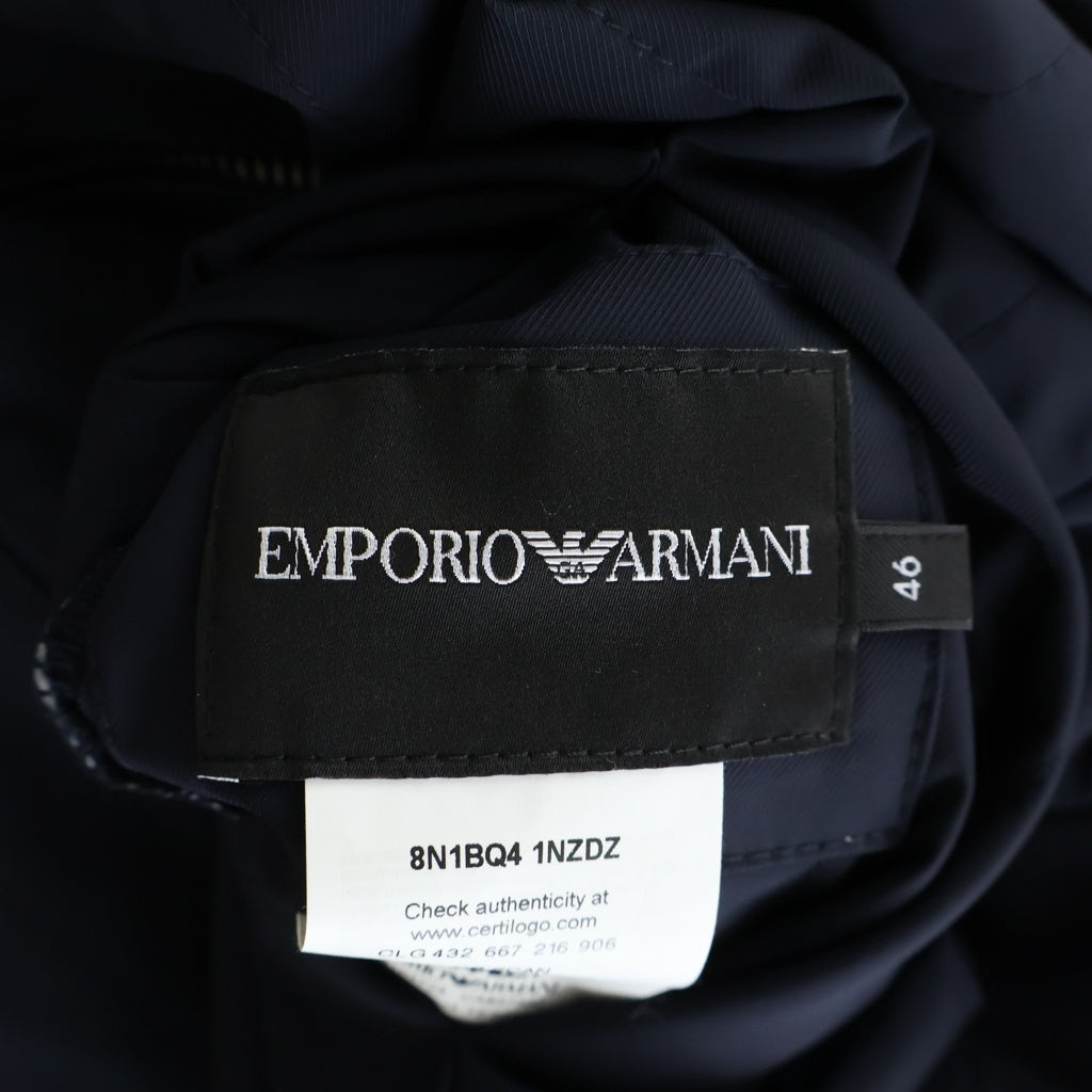 EMPORIO ARMANI(エンポリオアルマーニ) ボンバージャケット キルティング ボンバージャケットナイロン ネイビー 8N1BQ4 1NZDZ