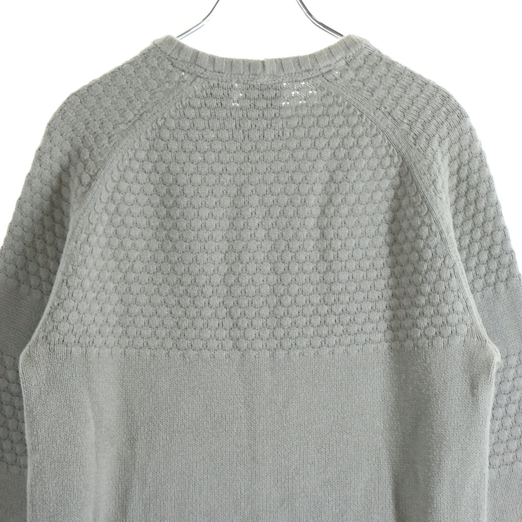 Armani Exchange(アルマーニ エクスチェンジ) クルーネック ラグランニットセーター グレー 6YZM1X ZML9Z