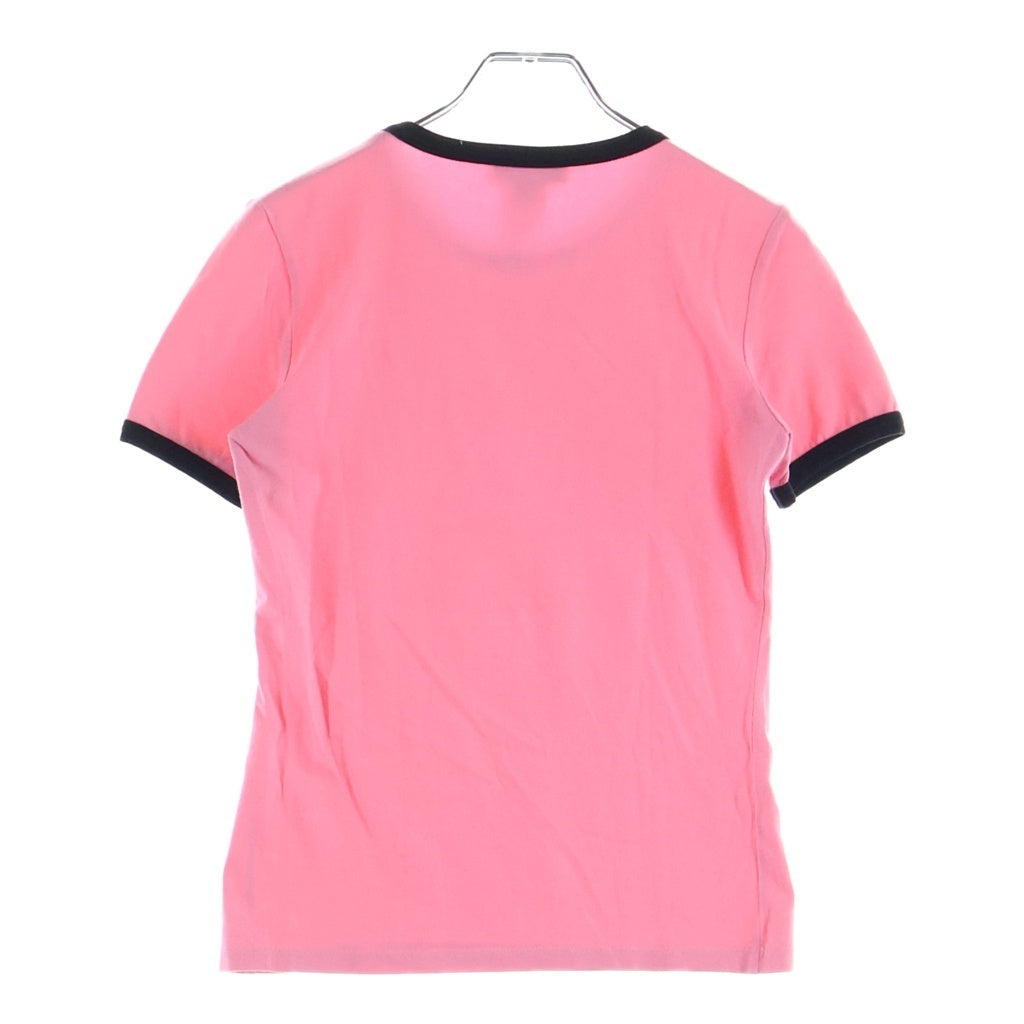 CELINE(セリーヌ) トリオンフ リンガー半袖Tシャツ クルーネックカットソー ピンク