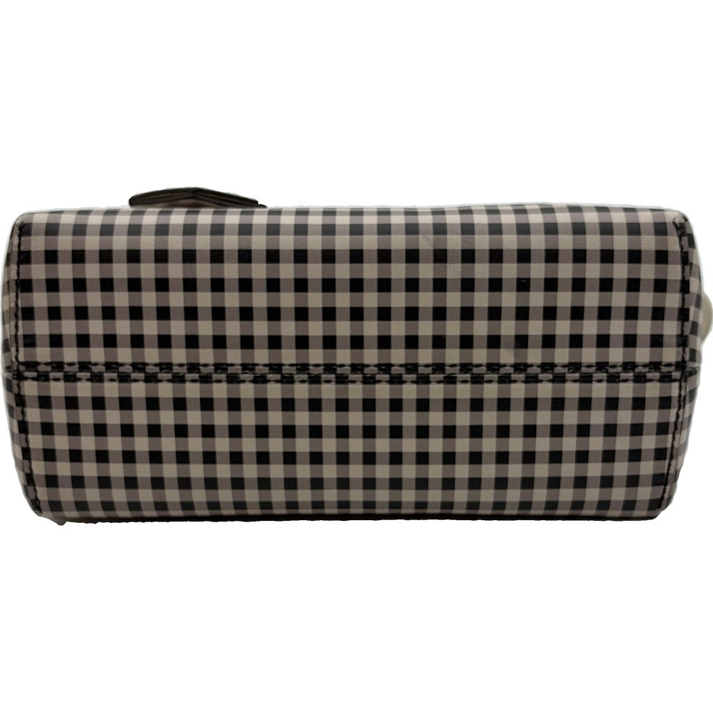 FENDI(フェンディ) バイザウェイ ミニ 2wayショルダーバッグ アイボリー チェック レザー 8BL145