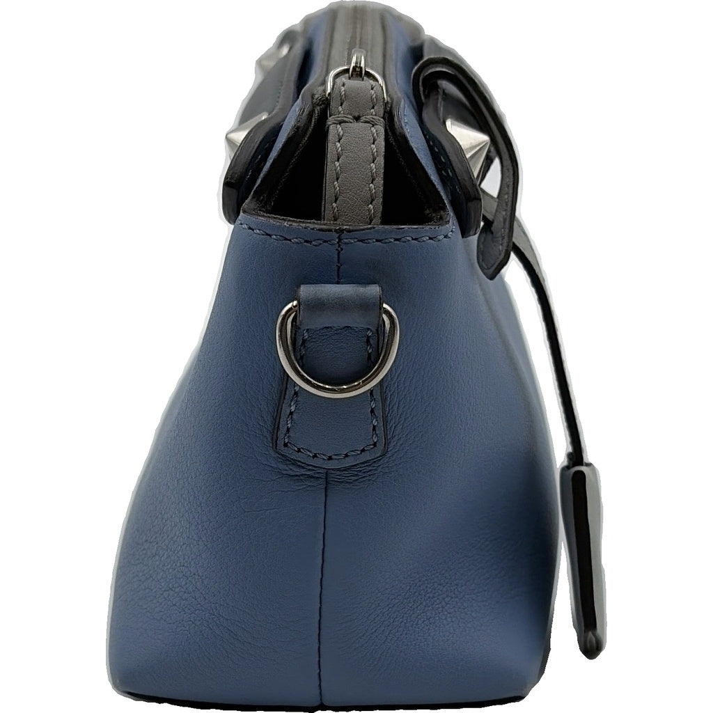 FENDI(フェンディ) バイザウェイ ミニ 2wayショルダーバッグ ブルー バイカラー レザー 8BL135