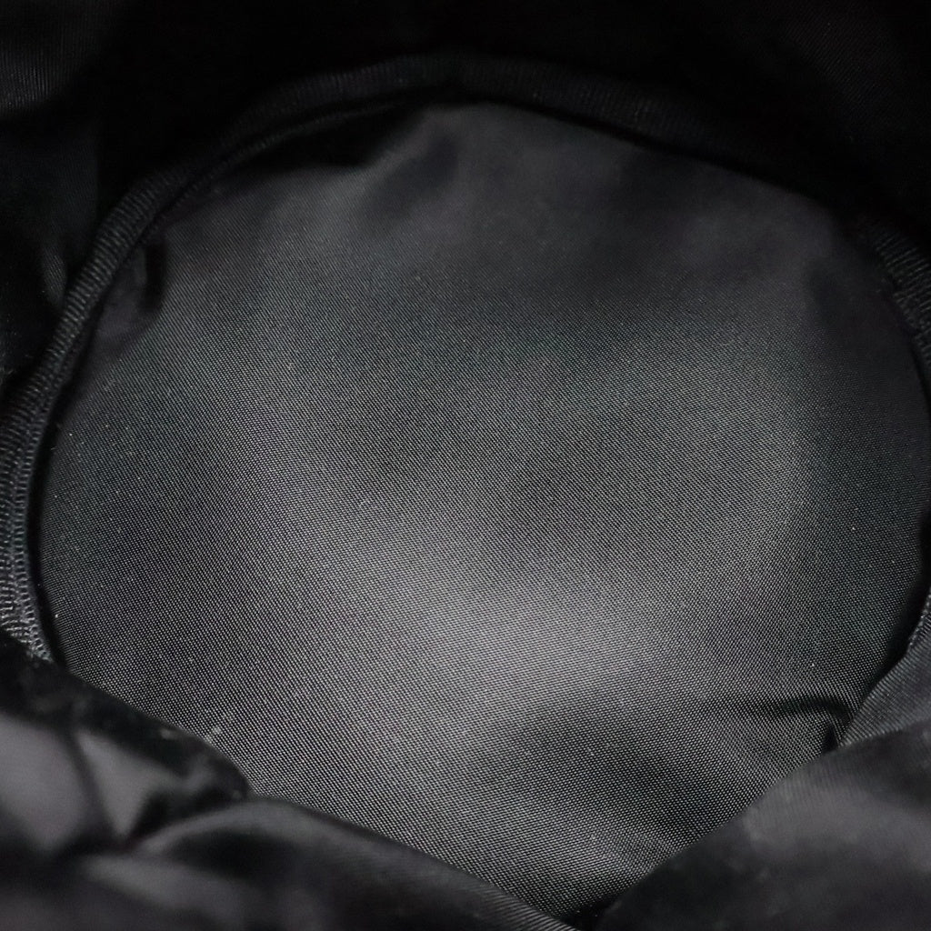 PRADA(プラダ) プチ サック Re-Nylon ミニバケットバッグ ブラック ナイロン/ナッパレザー 1BE088