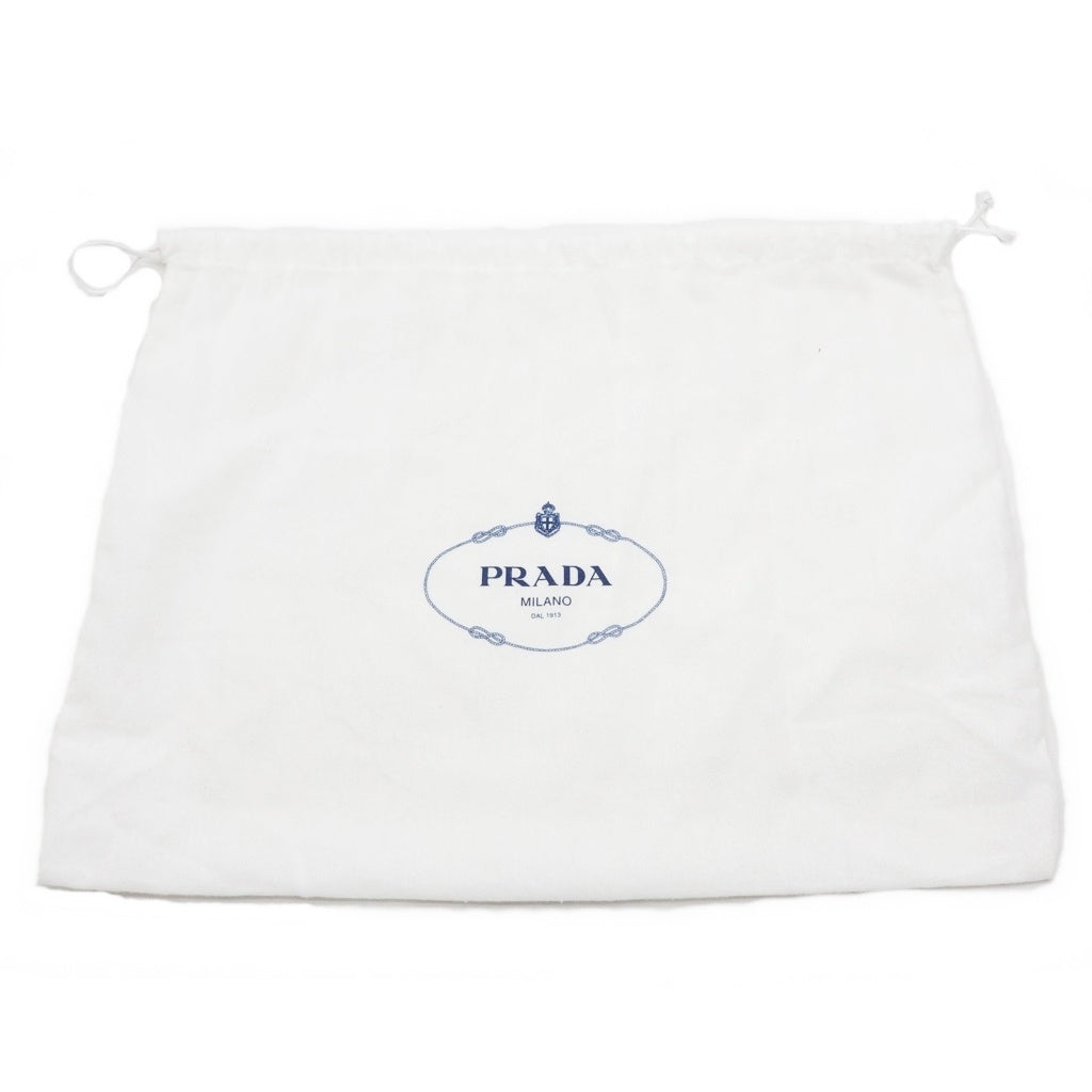 PRADA(プラダ) プチ サック Re-Nylon ミニバケットバッグ ブラック ナイロン/ナッパレザー 1BE088
