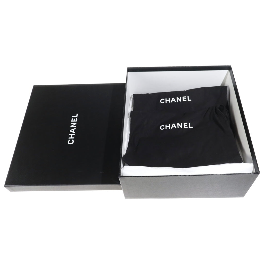CHANEL(シャネル) 26SS CC Logo Sandals ココマーク プラットフォームサンダル シューズ メッシュ ブラック G47063 レディース