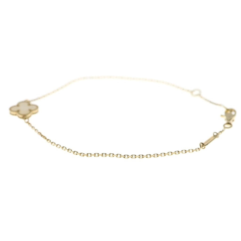 Van Cleef & Arpels(ヴァンクリーフアンドアーペル) スウィートアルハンブラ ブレスレット マザーオブパール K18イエローゴールド VCARF68800
