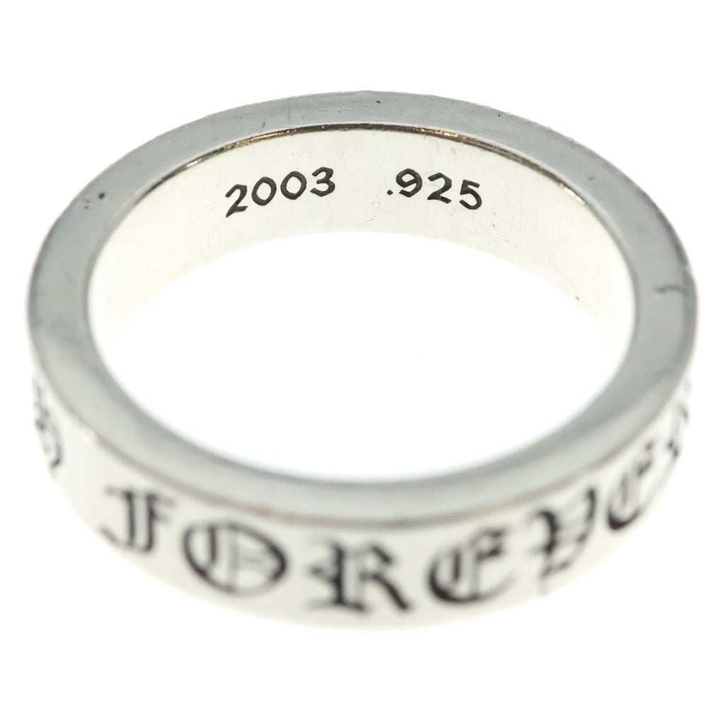CHROME HEARTS(クロムハーツ) SPACER FOREVER 6mmスペーサーフォーエバー リング 指輪 SV925 シルバー BCA337