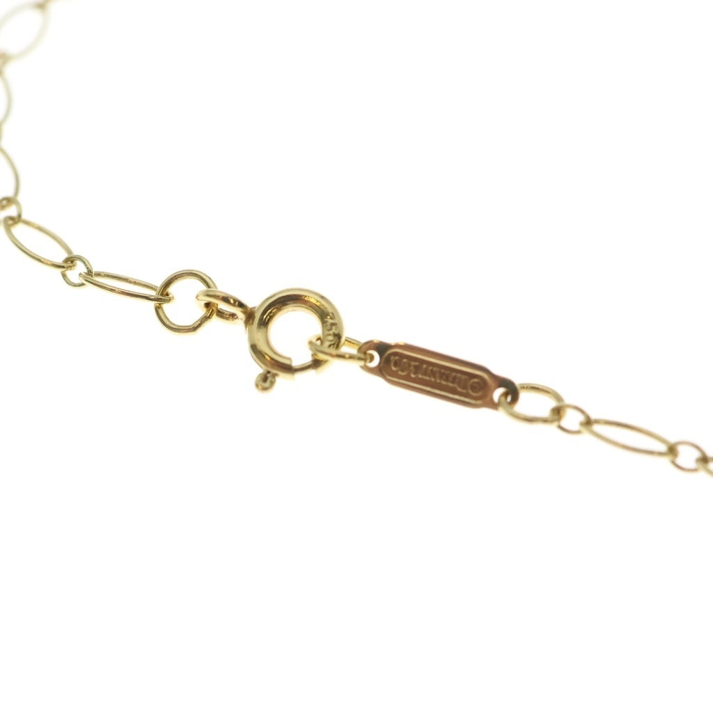 TIFFANY & Co.(ティファニー) クローバー キー ダイヤ ネックレス ペンダント イエローゴールド 750YG