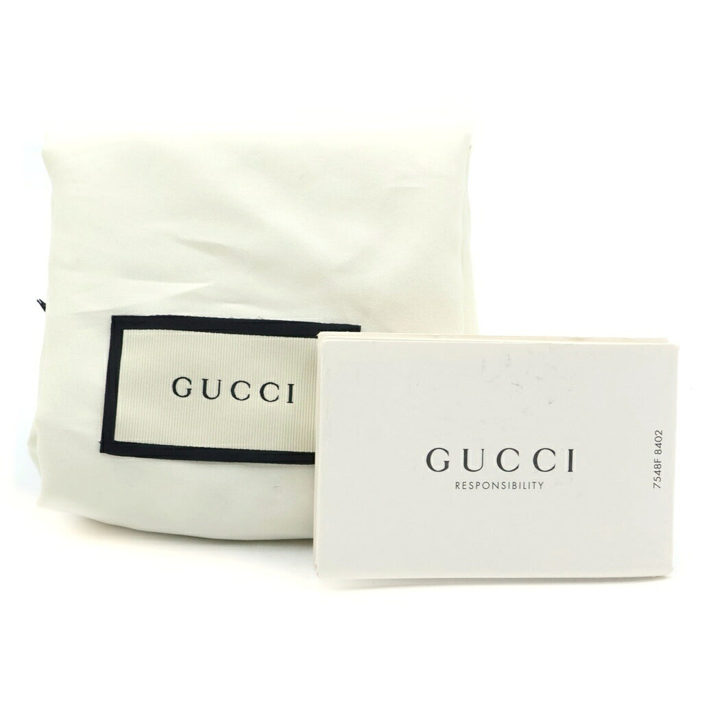 GUCCI(グッチ) オフディア GGスプリーム ミニショルダーバッグ PVCレザー ブラウン 602576