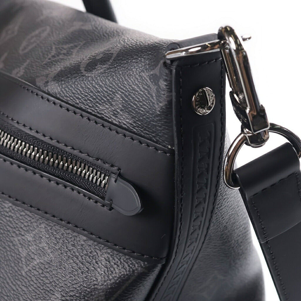 LOUIS VUITTON(ルイヴィトン) モノグラムエクリプス アポロ オールディ ハンドバッグ ショルダーバッグ ボストン 2WAY ブラック PVC×レザー M43187